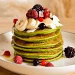 banana spinach pancakes